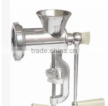 New style aluminium alloy manual meat mincer machine