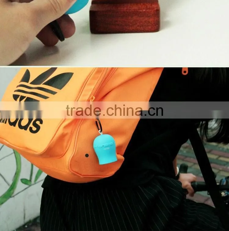 photo music powered amplifier mobile phone sound box mini speaker portable peashooter wireless bluetooth speaker with key chain