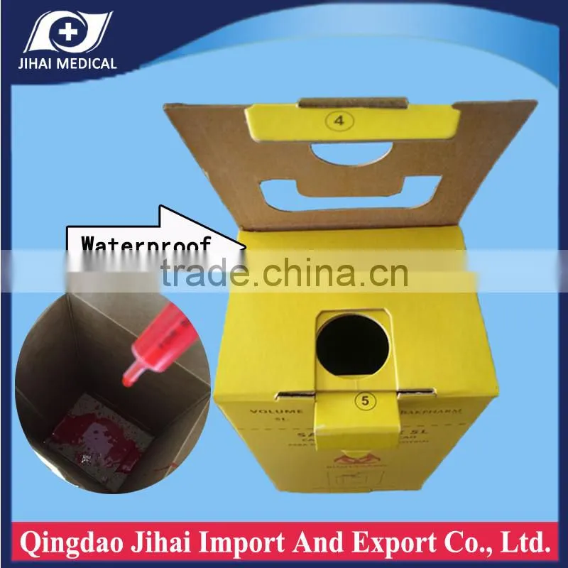 Sharp container medical medical safety box