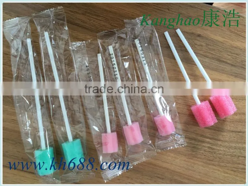 Swabs, swab, medical disposable sponge swab,Medical Oral sponge Swab,medical foam swab, disposable foam swab, medical oral swab