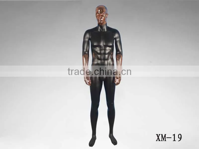 2016 cheap poseable headless display male mannequin