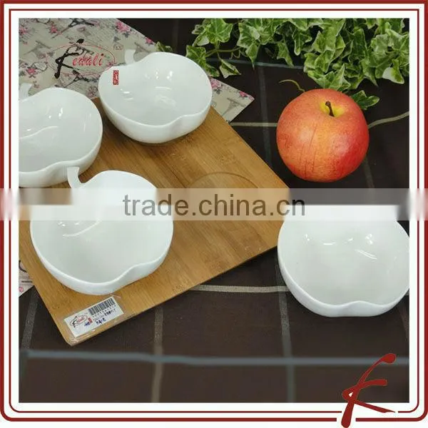 China Factory White Ceramic Porcelain Snack Dish Plant Dinner Set