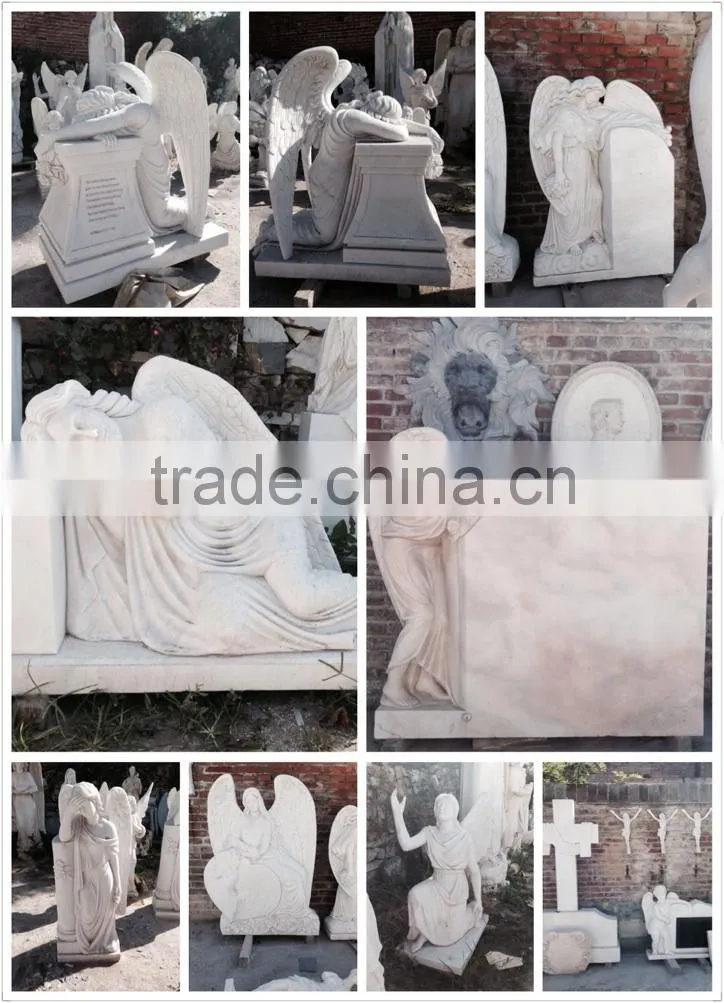 European Style Angel Tombstone