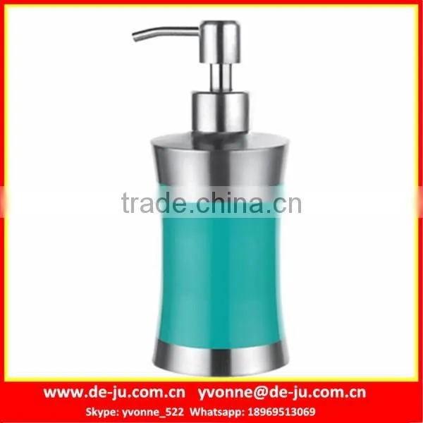 Black Round Shampoo Bottle