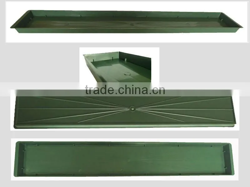 large tray green flower pot/wedding decoration