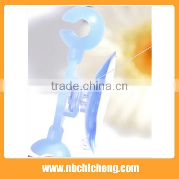 Lovely Household Plastic Suction Toothbrush Holder