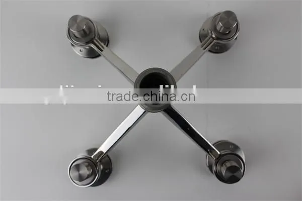 Stainless Steel glass curtain wall spider system for construction