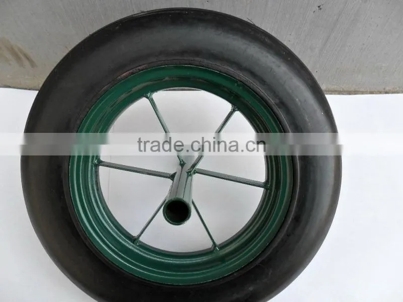 14" SOLID WHEEL WITH 16MM METAL EXTENDED HUB