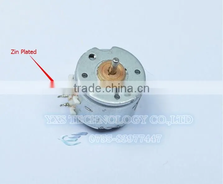 Micro Stepper Motor 2 Phase 4 Wires 4mm Shaft Length Mini Stepper Motor 5V
