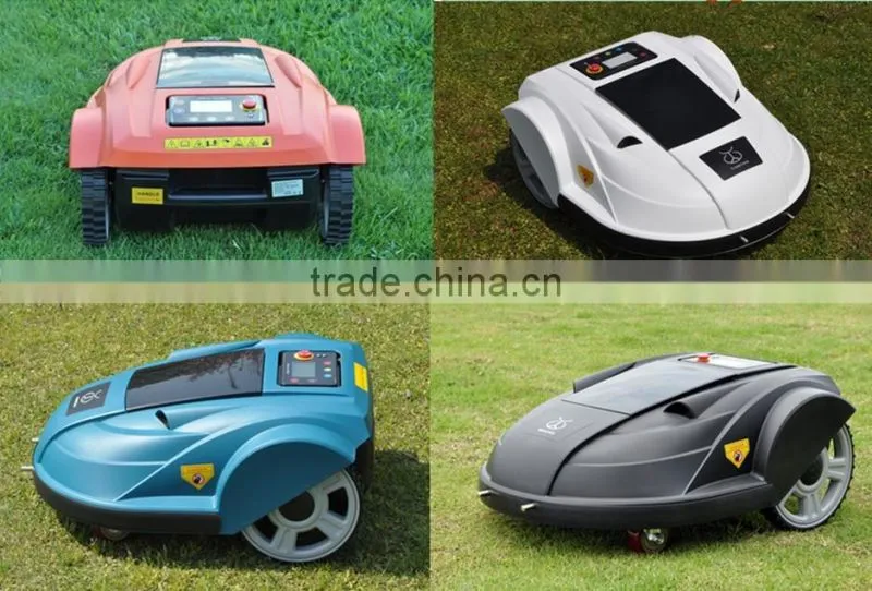 LCD display function ultrasonic automatic robot lawn mower
