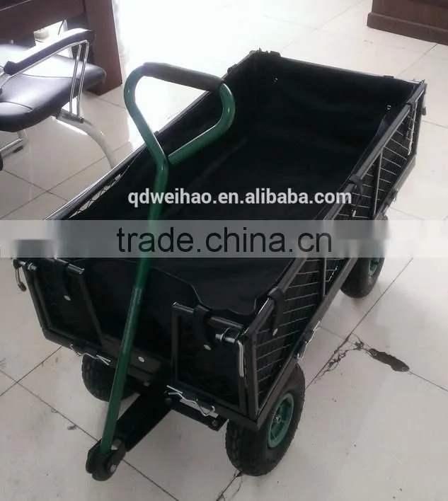 Four-wheel folding wagon cart with 600D water proof bag TC1846