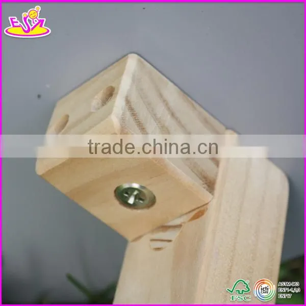 Hot new product for 2015 wooden round table for kids,modern wooden toy children round table,outdoor wooden round table W08G036