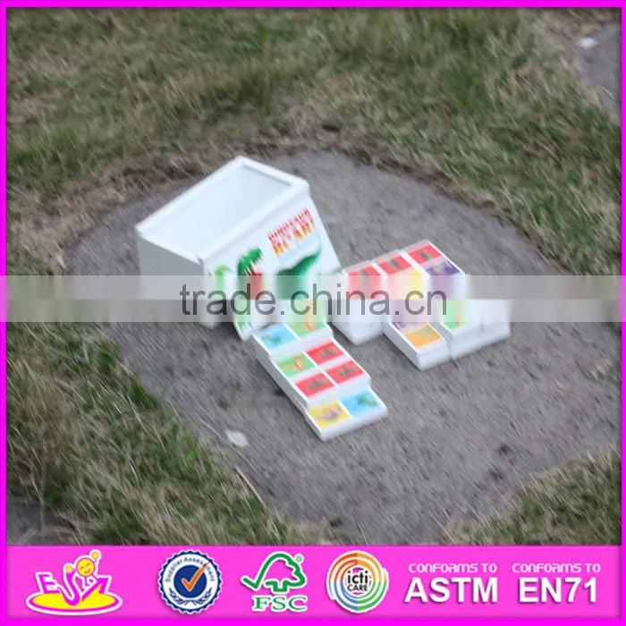 2016 Brand new children wooden block games W15A072