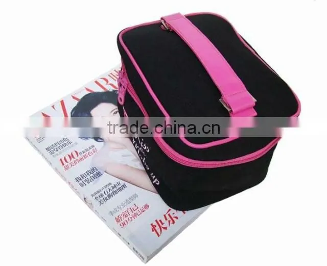 Fashion Large Cosmetic Bags With Compartments
