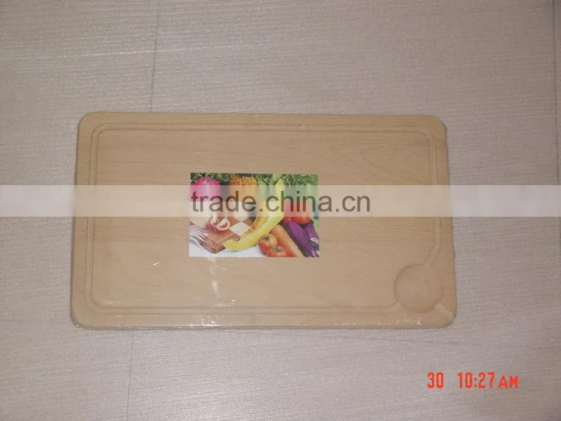 beech wood cutting board