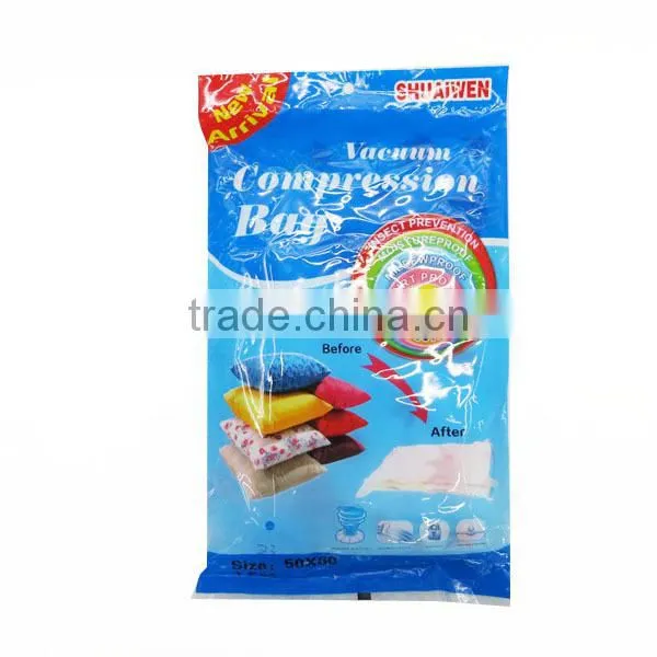 Vacuum Compressed Bag For Clothing Space Saving Bag