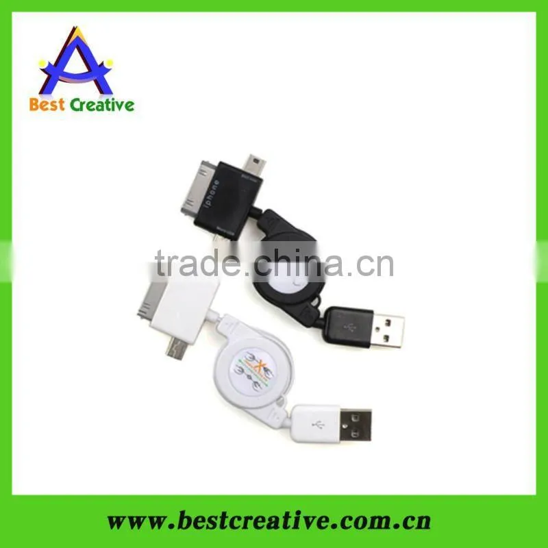 Retractable portable usb cabel for Iphone Ipad