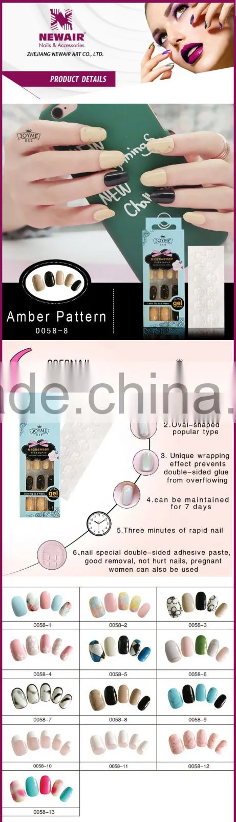BEST quality nature elegant false nail tips for makeup