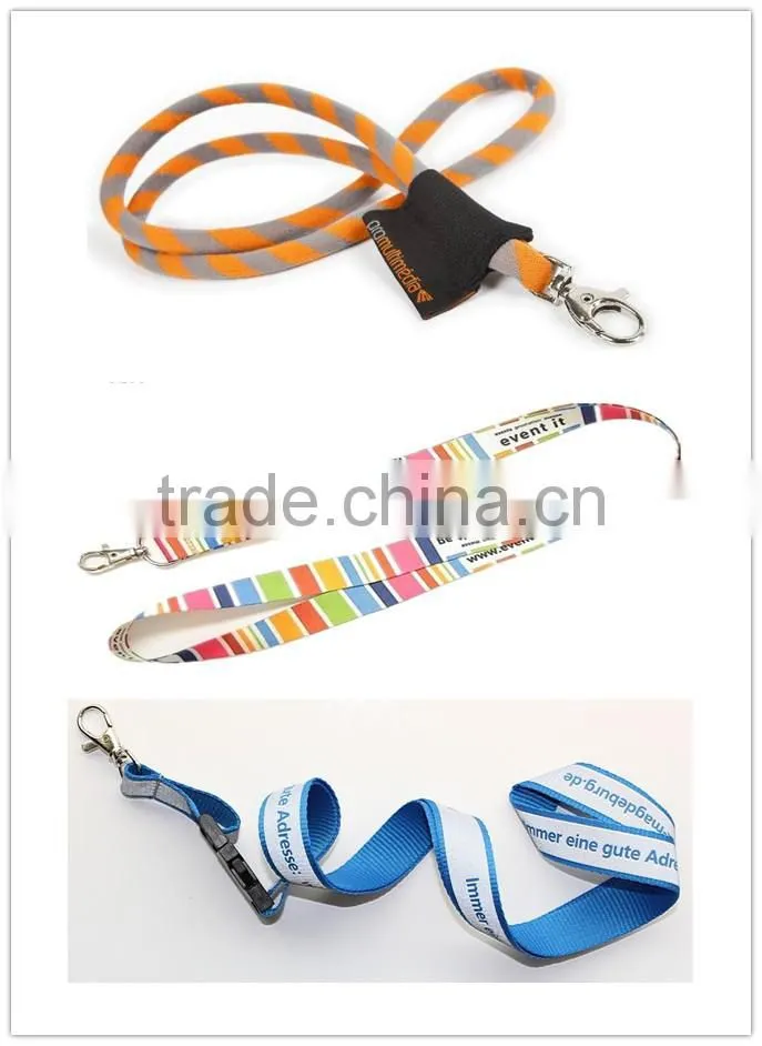 2015 Cheap colorful Watch lanyards no minimum order