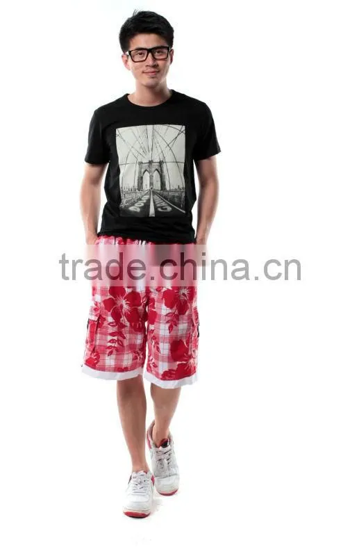 wholesale cheap all kinds of color polyester mens beach shorts