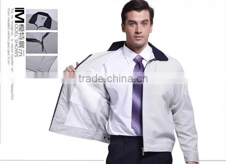 New arrival men's clothing work wear set male workwear tooling uniform