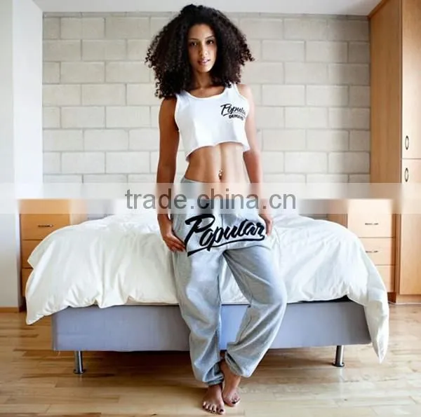 chinse factory fashion women jogger pants