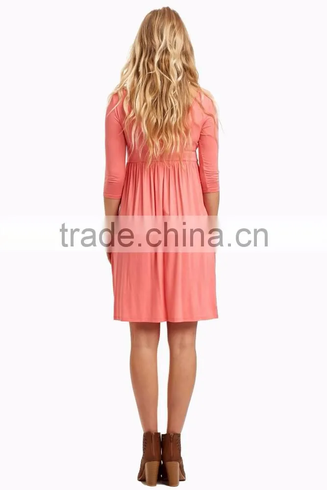 New arrival fashion long sleeve maternity wear women clothing 2016