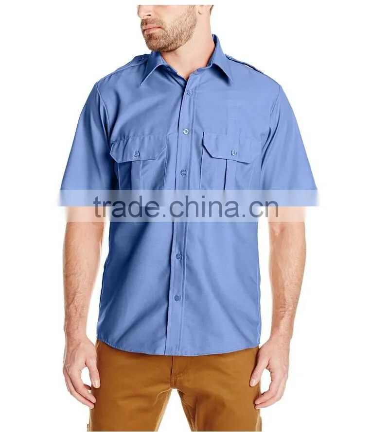 Men's Classic Short Sleeve Security uniform Shirt