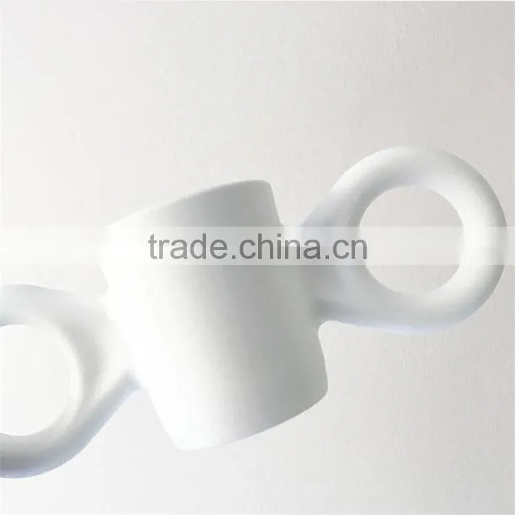 Ins hot sale plastic cup big ear mug candy cups Ins hot style in the Nordic beauty big ear cup children baby baby learn to drink