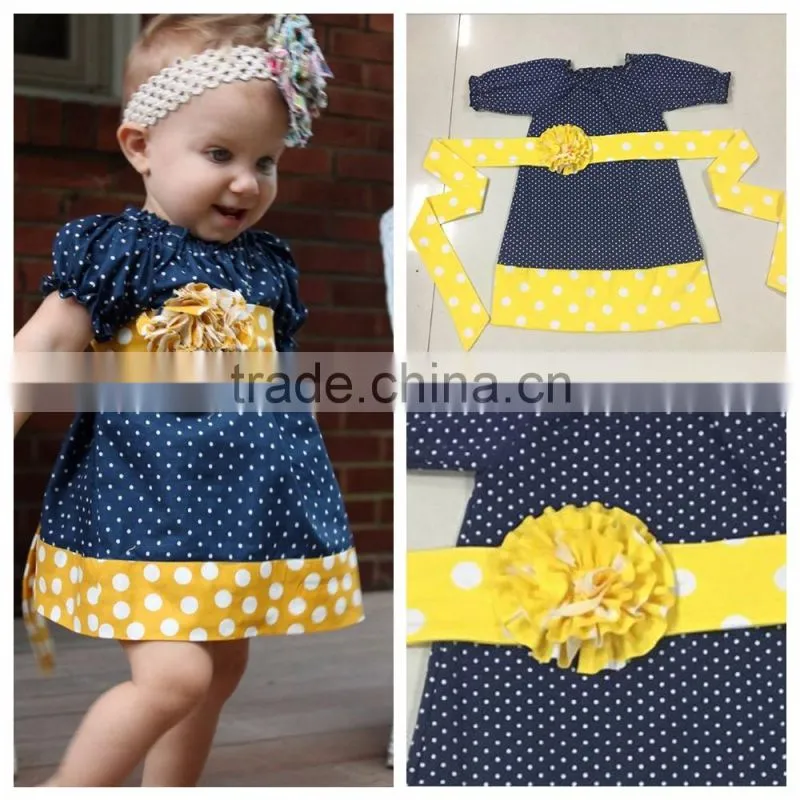 Baby Clothes Set Wholesale Cotton Ruffle Western Outfit Girls Back To School Outfit