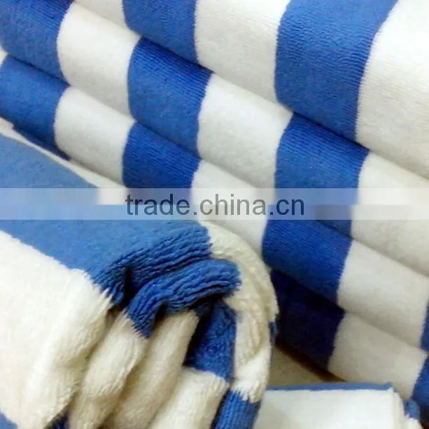 soft comfortable blue and white stripe hotel 21 bath towels