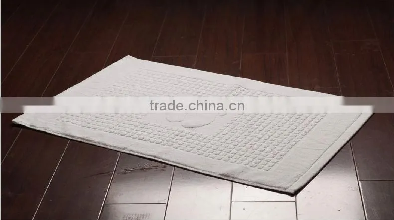 Wholesales 100% floor towels for hotel Bathmat
