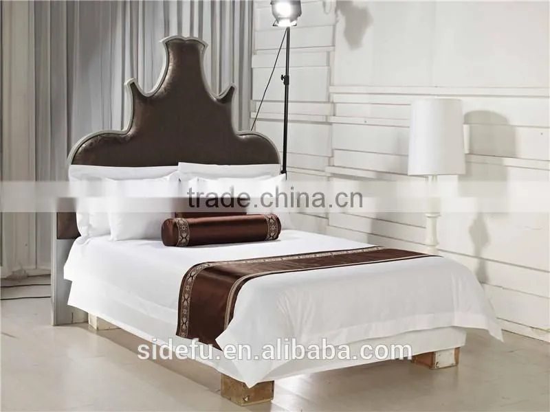 China Manufactural Cheap White 100% Cotton Bed Sheets