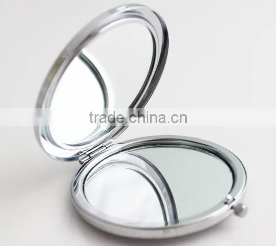 Ceramic Cosmetic Mirror/Porcelain Pocket Mirror/Chinese National Style Chinaware Make Up Mirror,Promotion Dress up Mirror