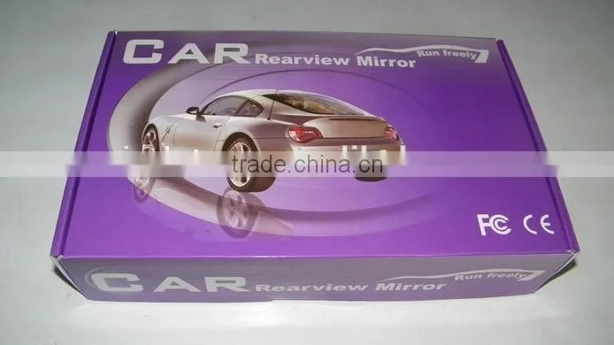 Video Rearview Camera System Car Rear view Mirror Video Parking Sensor 4 sensors