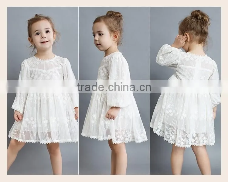 Latest girl party wear western dress high fashion party dress for 2-12 years old girls