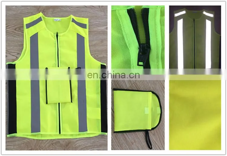100%Polyester Promotional High Quality Reflective Biker Jackets