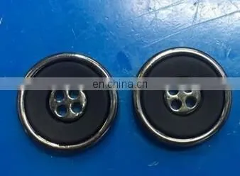UV ELECTRONPLATED BUTTON GUN COLOR 4 HOLES BUTTONS FASHION CLOTHES BUTTON