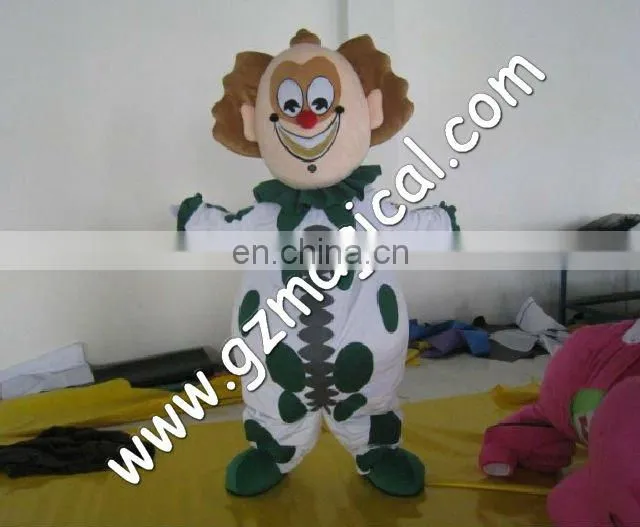 Blue and white rabbit mascot costume suit