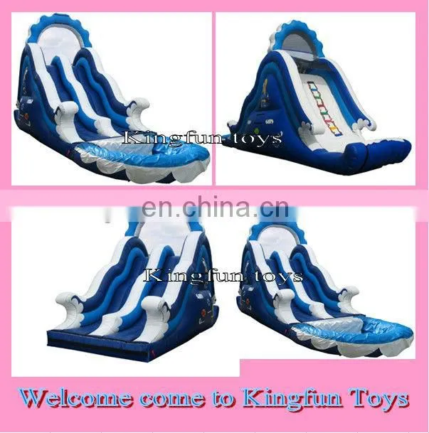Clown drop inflatable slide for sale