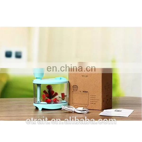 Hot sale USB ultrasonic humidifier with colorful LED