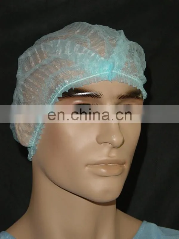 disposable clear PE shower cap for hotel using