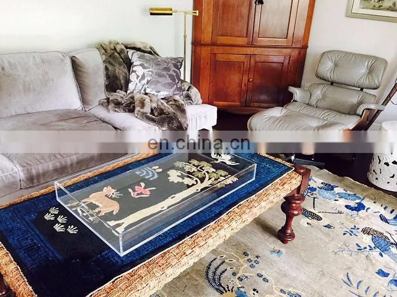 Rectangle and square customized acrylic tray