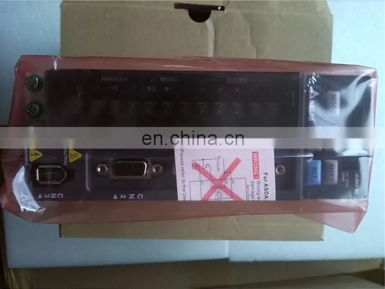 200w Delta B2 servo motor and driver ECMA-C20602RS + ASD-B2-0221-B