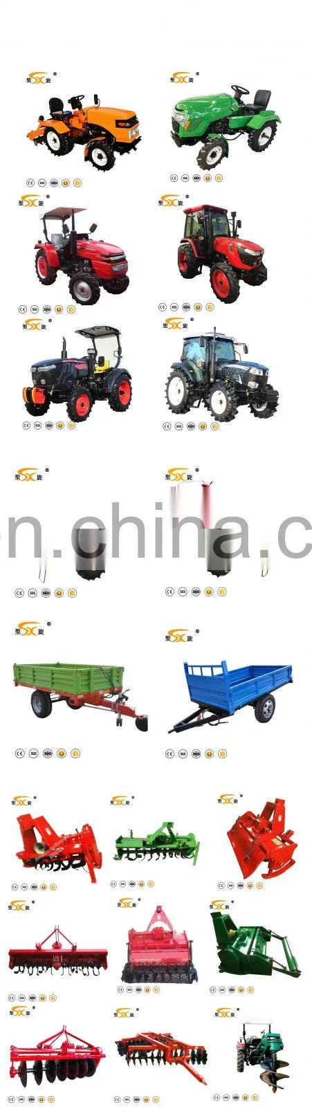 CE Certificate and New Condition 50hp tractor