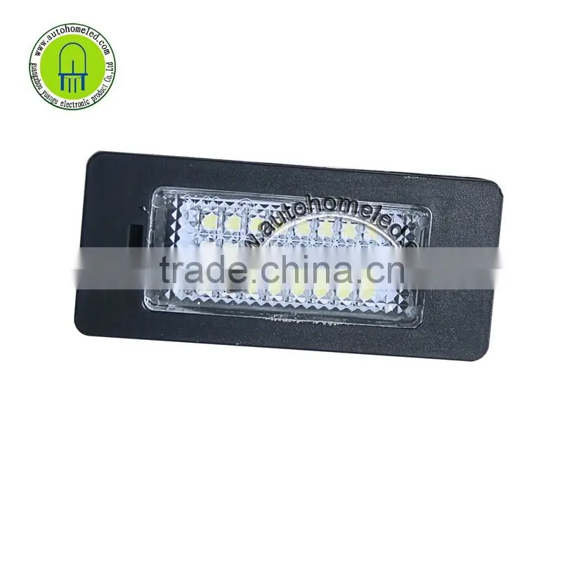 LED License Plate Light Assemblies For A1 A6 A7 Q5 TT Volkswagen VW Jetta Passat Touareg Touran E8 Mark