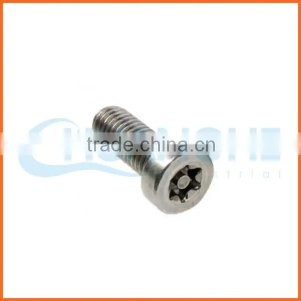 China supplier cnc machining anti-theft screw