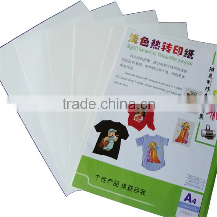 High Transfer Efficiency Dark t-shirt Sublimation Paper A4