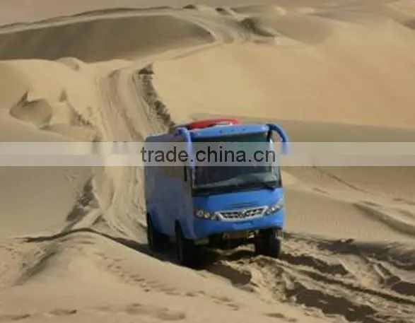 brand new desert 4x4 off-road bus, truck
