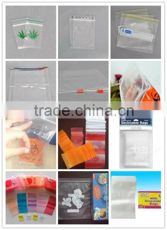 Zipper slider bag
